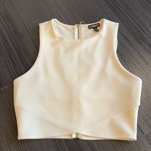 Express crop top size xsmall